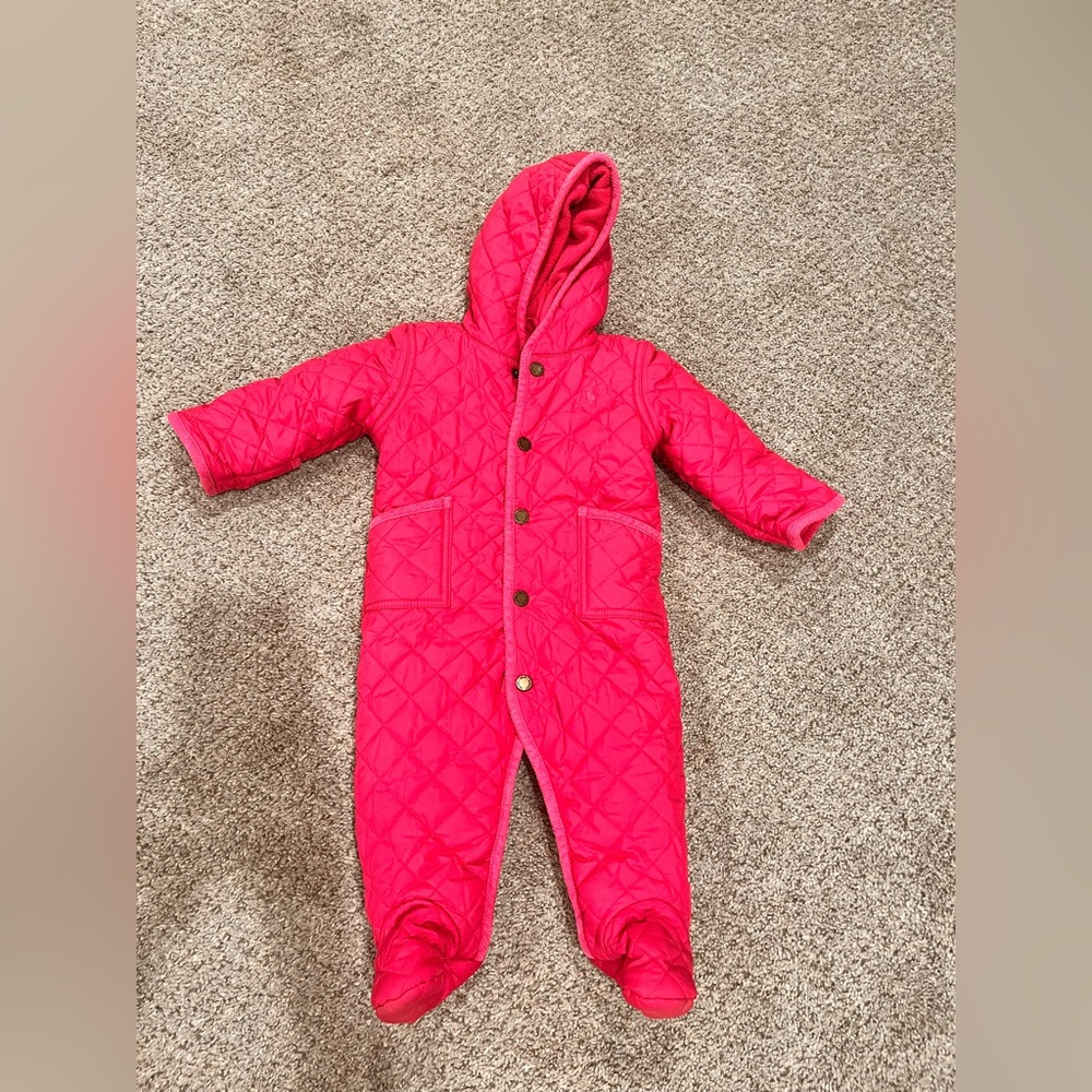 Ralph Lauren baby girls snow suit